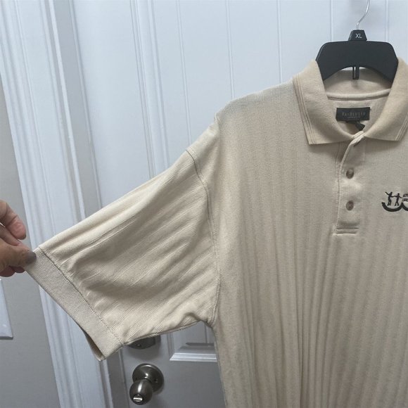 National Shag Dance Championship Polo Van Heusen Medium Beige - Picture 5 of 6